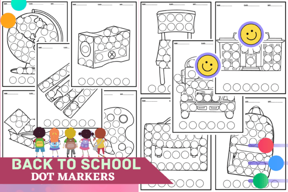 Back to School Dot Markers: A Creative Tool for Learning and Engagement