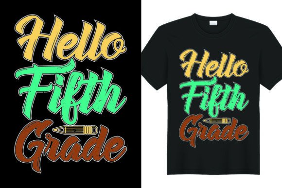 Back to School Hello Fifth Grade