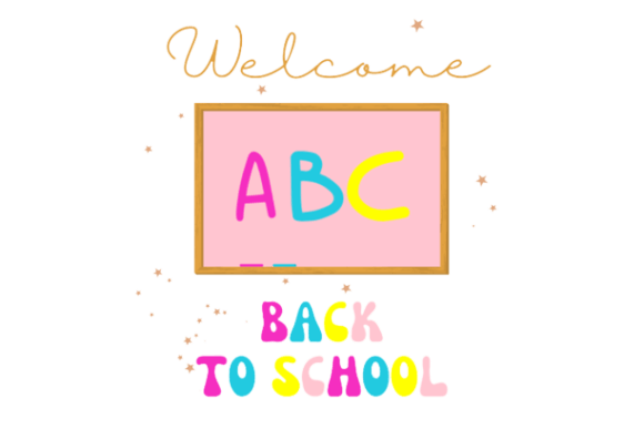 Back to School Sublimation Graphic - PNG: A Versatile Digital Design for Creative Projects