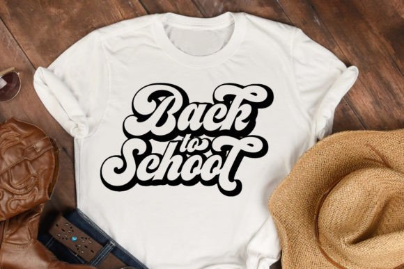 Back to School SVG Retro Style for Creative Projects