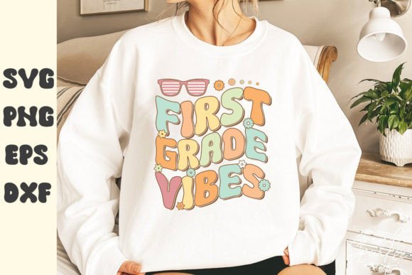 First Grade Vibes Back to School T-shirt: A Nostalgic and Practical Choice for Educators and Students