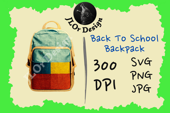 Green Patched Backpack – Back to School: A Versatile Design for Every Need