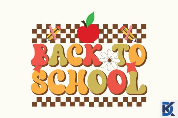 Retro Back to School PNG Sublimation: A Versatile Digital Design for Creative Projects