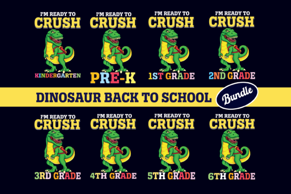 T-Rex Dinosaur Back to School Bundle: A Creative Twist for Educators and Parents